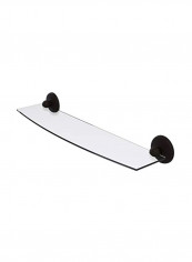 Prestige Monte Carlo Collection Glass Shelf Clear/Brown 24inch