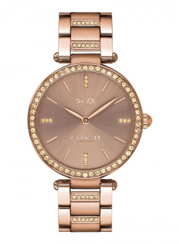 Women's Park Water Resistance Stainless Steel Analog Watch 14503627