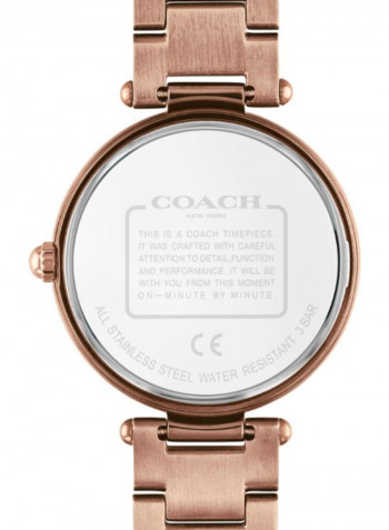 Women's Park Water Resistance Stainless Steel Analog Watch 14503627