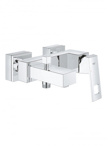 Eurocube Single-Lever Bath Mixer Silver