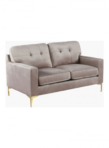 Celine 2-Seater Sofa Brown