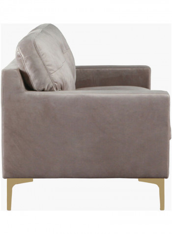 Celine 2-Seater Sofa Brown