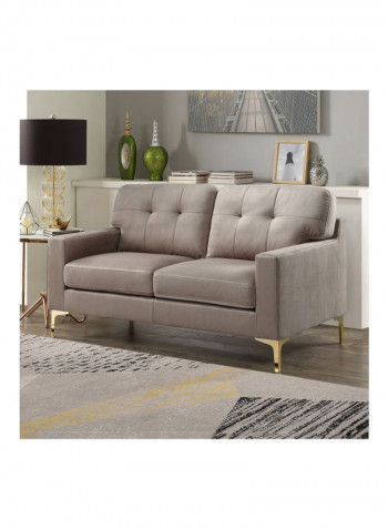 Celine 2-Seater Sofa Brown