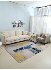 Color Block Non-Slip Carpet Multicolour 160x230centimeter