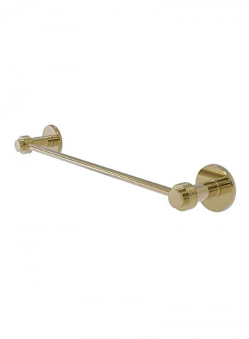 Mercury Collection Groovy Accent Towel Bar Gold 36inch