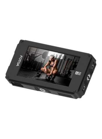 Ips Video On-Camera Field Monitor Black