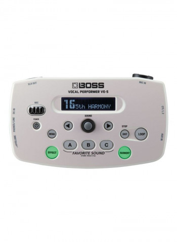 Vocal Performer Device