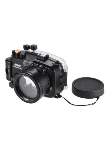 Waterproof Housing Camera Case Black/Clear