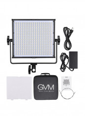 Dimmable Bi-Color LED Video Panel Light 30W White/Black