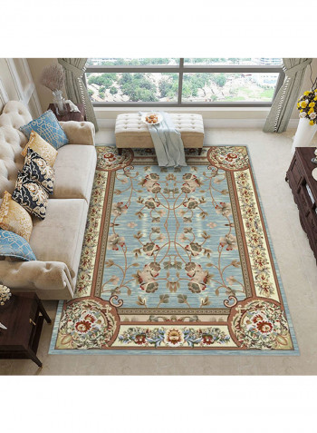 Luxury European Style Printed Carpet Multicolour 160x230centimeter
