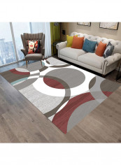 Geometric Pattern Printed Rug Multicolour 160x230centimeter