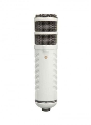 USB Broadcast Microphone White