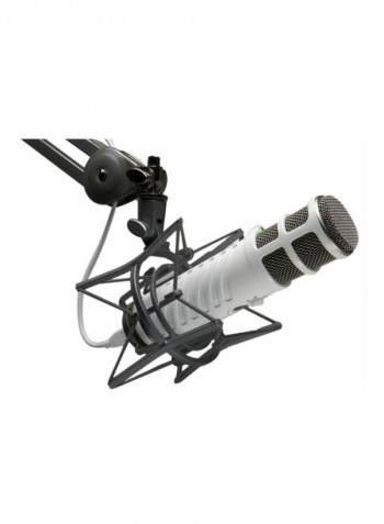 USB Broadcast Microphone White