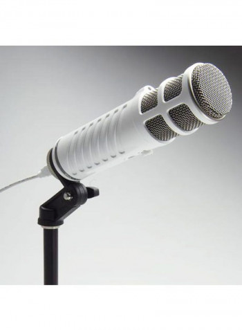 USB Broadcast Microphone White