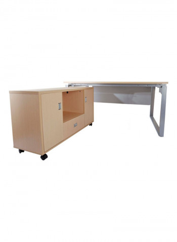 Modern Workstation Brown/White 77kg