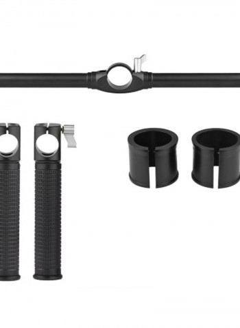 Dual Handheld Grip Bracket Black