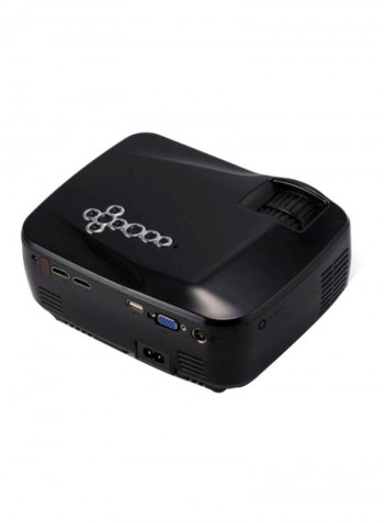 Micro Screen LED Home Projector GP70UP Black