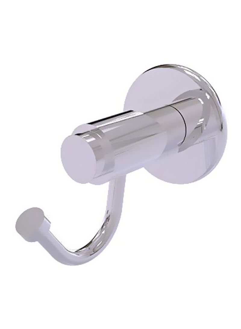 Tribecca Collection Robe Hook Silver 5x2.75x2.5inch