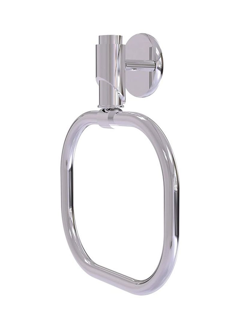 Tribecca Collection Towel Ring Silver 9x7x6inch