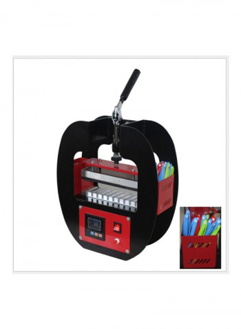 10 Position Pen Press Machine Red/Black