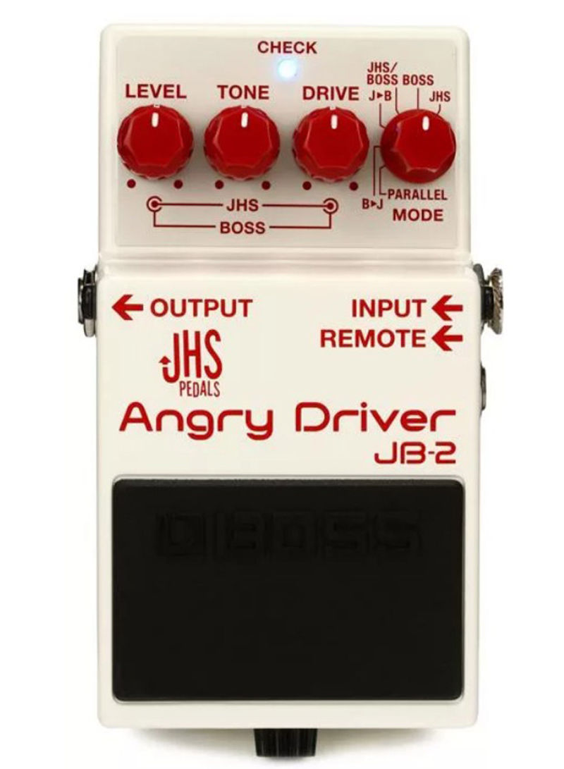 Angry Driver Effect Pedal JB-2 Black/White/Red