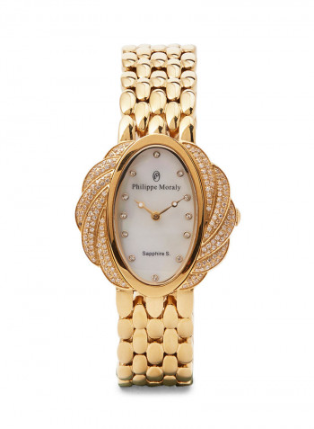 Women's Water Resistant Stainless Steel Analog Wrist Watch