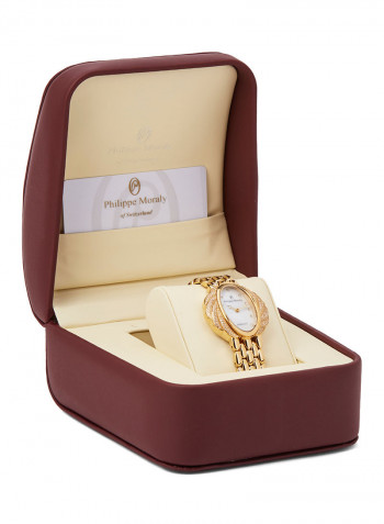 Women's Water Resistant Stainless Steel Analog Wrist Watch
