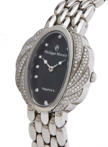Women's Water Resistant Stainless Steel Analog Wrist Watch