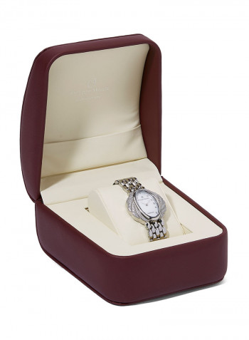Women's Water Resistant Stainless Steel Analog Wrist Watch