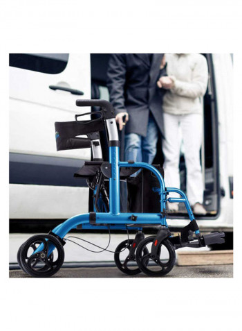 Rollator and Transport Wheelchair