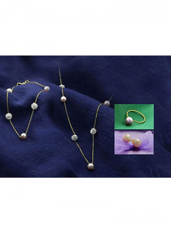5-Piece 18 Karat Gold Jewellery Set