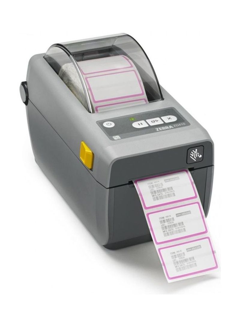 Thermal Barcode Label Printer Grey