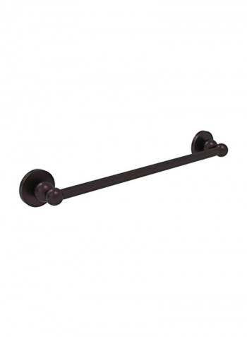 Bolero Collection Wall Mounted Towel Bar Brown 36x38.5x3inch