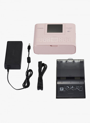 Selphy Printer DPI 300x300, Wifi, SD, USB Port, 2.7 Inch LCD, Print Speed 47 Seconds Pink