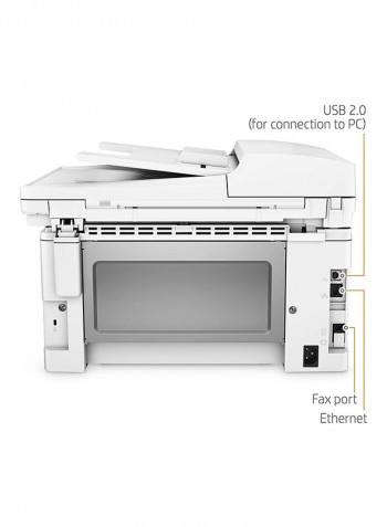 LaserJet Pro MFP M130fw Monochrome  Printer With Wireless Capability,G3Q60A White