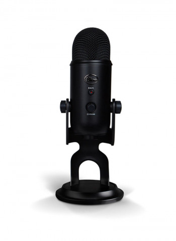 USB Microphone Yeti Blackout Black