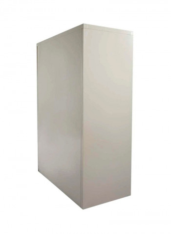 4-Drawer Cabinet Beige 132.1x91.4x46.3centimeter