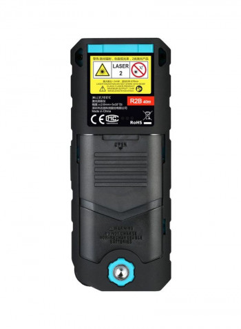 Bluetooth Laser Distance Meter Black 5.4x2.2x1.0inch