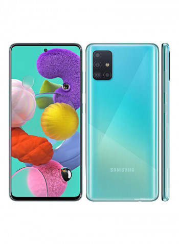 Samsung Galaxy A51 Dual SIM Prism Crush Blue 6GB RAM 128GB 4G LTE
