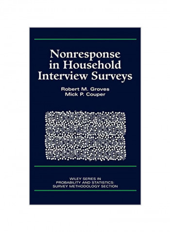 Nonresponse in Household Interview Surveys Hardcover