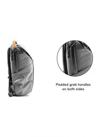 Everyday Zippered Backpack V2 20L Ash
