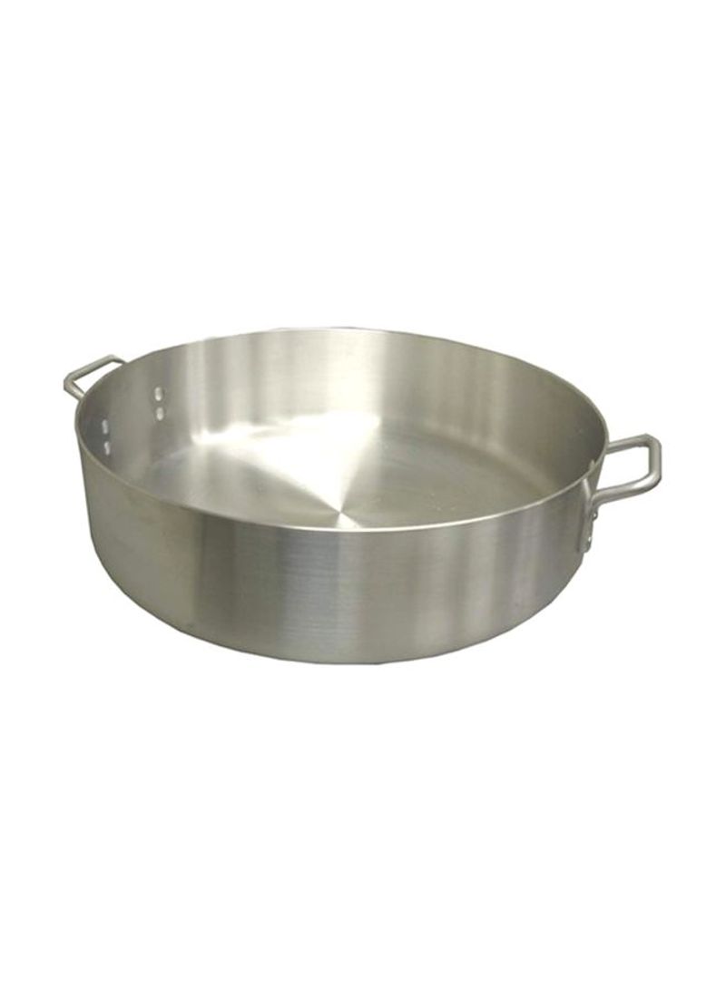Aluminum Cooking Pot Silver 27x23.2x6inch