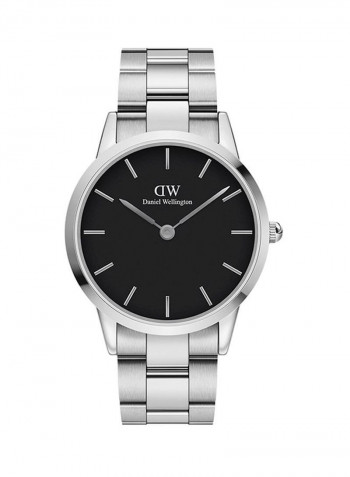 Men's Iconic Link Stainless Steel Analog Watch DW00100342