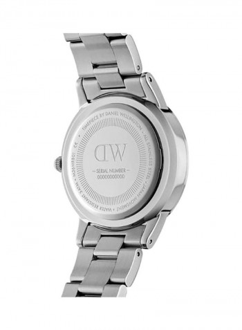 Men's Iconic Link Stainless Steel Analog Watch DW00100342
