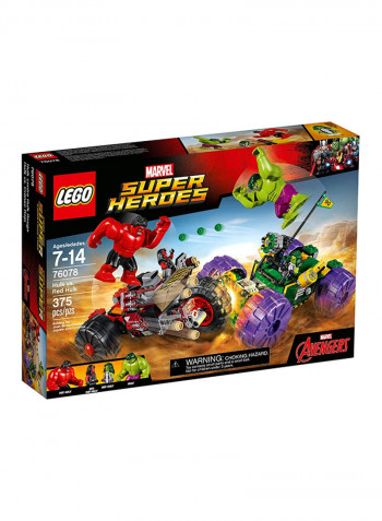 375-Piece Marvel Superheroes: Hulk Vs Playset