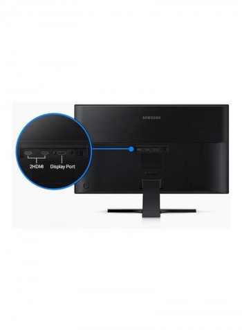 28-Inch 4K Ultra HD Monitor Black