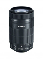 55-250mm f/4-5.6 IS II Telephoto Zoom Lens For DSLR Camera Black