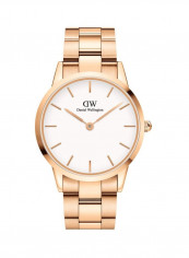 Men's Iconic Link Stainless Steel Analog Watch DW00100343
