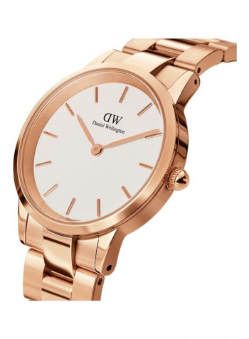 Men's Iconic Link Stainless Steel Analog Watch DW00100343