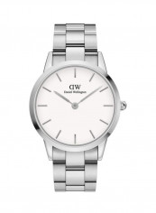 Men's Iconic Link Stainless Steel Analog Watch DW00100341